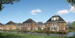 Flora Nova villa's - Artist Impression waterkant 